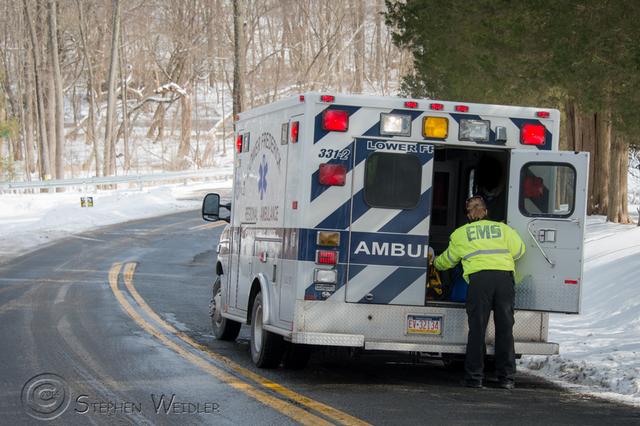 Vehicle Accident - Salford Station Rd. - LF Twp. - 01/26/2014